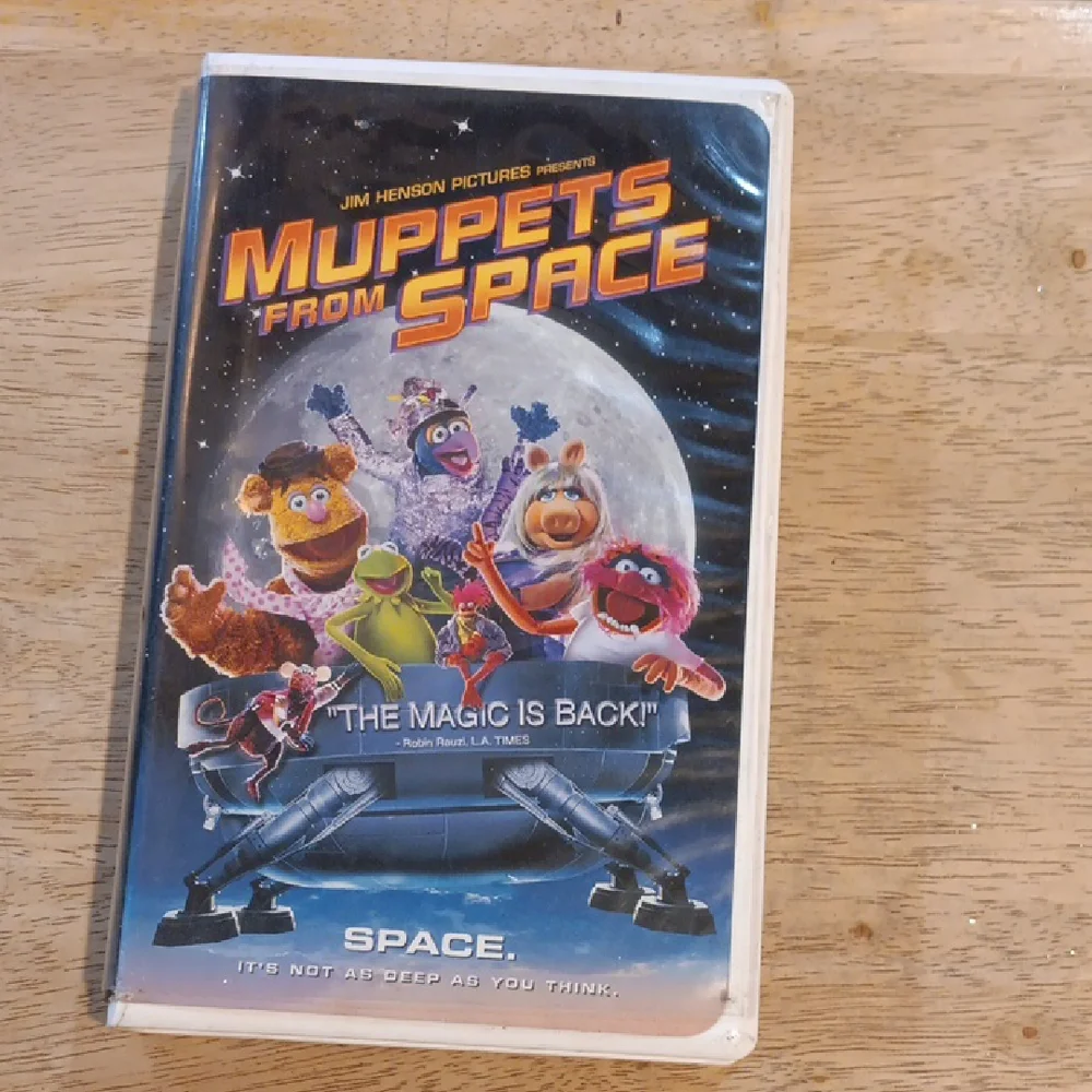 Muppets From Space VHS Tape